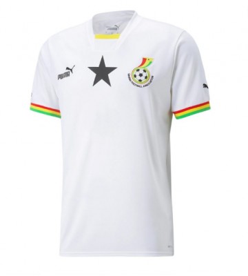 Maillot de foot Ghana Domicile Monde 2022 Manches Courte